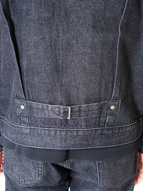 Levi's  TYPE I トラッカージャケット セルビッジ - Black