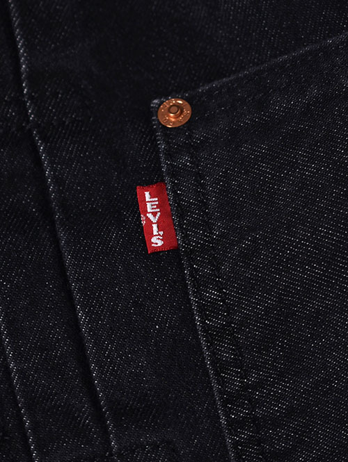 Levi's  TYPE I トラッカージャケット セルビッジ - Black