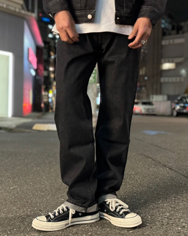 Levi's  TYPE I トラッカージャケット セルビッジ - Black