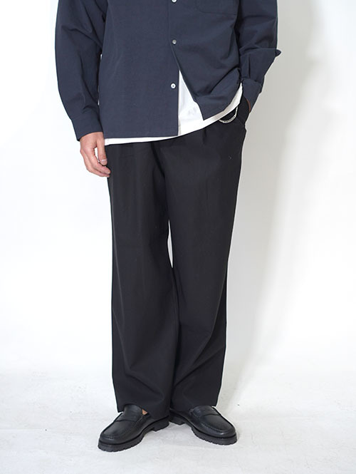 LA MOND  ORGANIC COTTON HIGH TWIST STANDARD WIDE PANT 