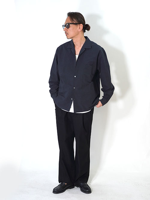 LA MOND  ORGANIC COTTON HIGH TWIST STANDARD WIDE PANT 