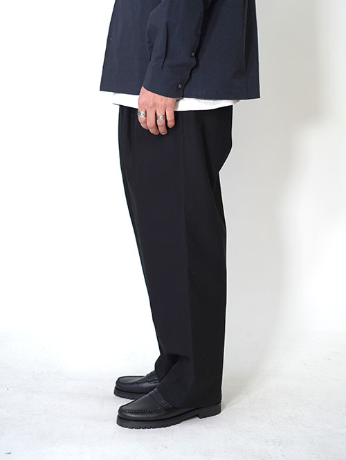 LA MOND  ORGANIC COTTON HIGH TWIST STANDARD WIDE PANT 