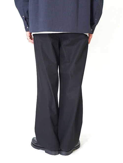 LA MOND  ORGANIC COTTON HIGH TWIST STANDARD WIDE PANT 