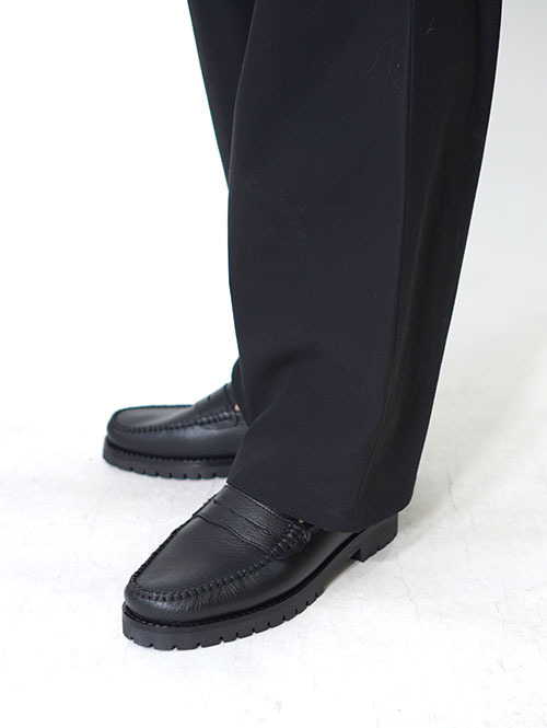 LA MOND  ORGANIC COTTON HIGH TWIST STANDARD WIDE PANT 