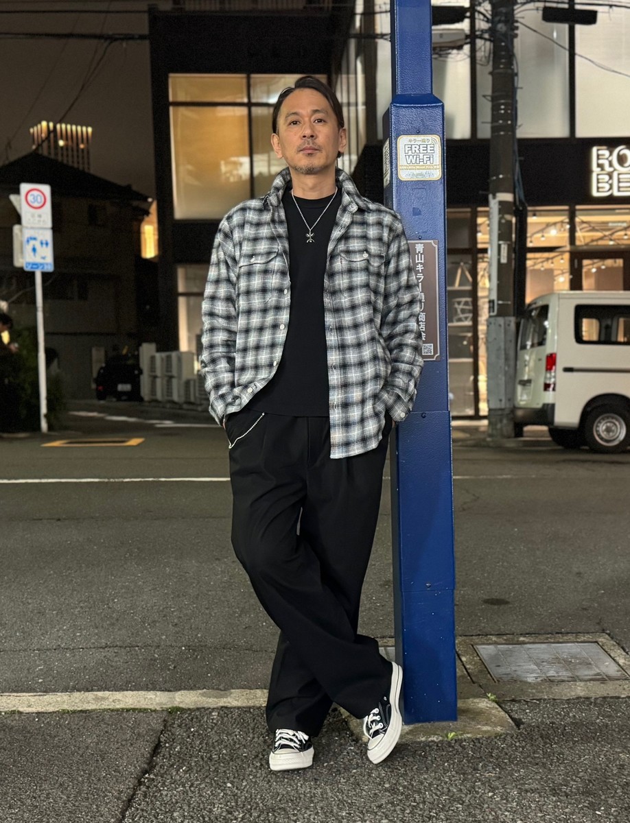 LA MOND  ORGANIC COTTON HIGH TWIST STANDARD WIDE PANT 