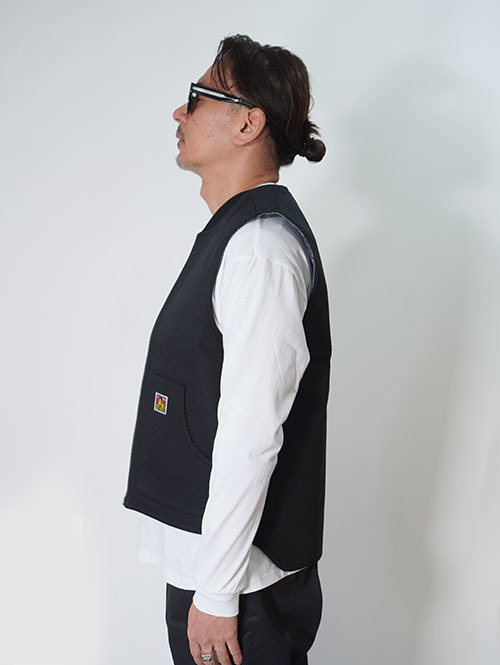 Ben Davis USA Duck Vest-Black