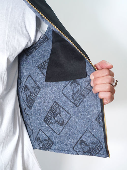 Ben Davis USA Duck Vest-Black