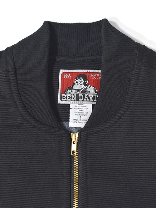 Ben Davis USA Duck Vest-Black