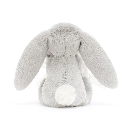 Jellycat ジェリーキャット Bashful Silver Bunny Soother うさぎ　布付き　ブランケット付き　シルバーウサギ　ウサギ　スーザー　STH4BS