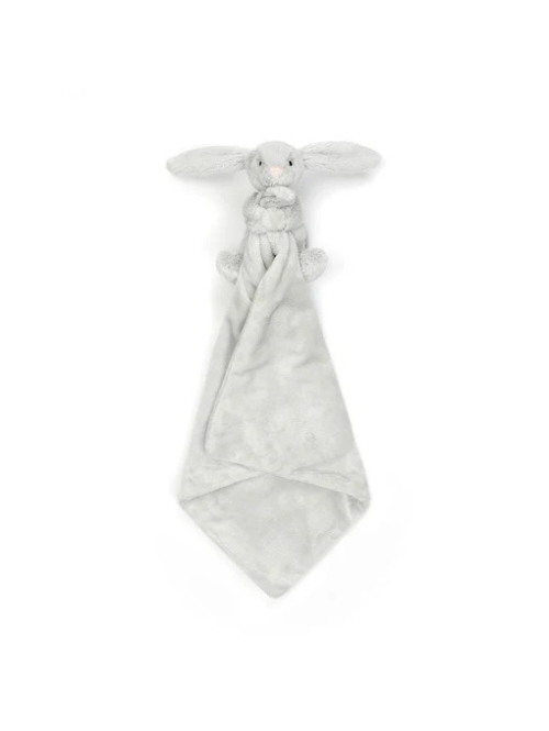 Jellycat ジェリーキャット Bashful Silver Bunny Soother うさぎ　布付き　ブランケット付き　シルバーウサギ　ウサギ　スーザー　STH4BS