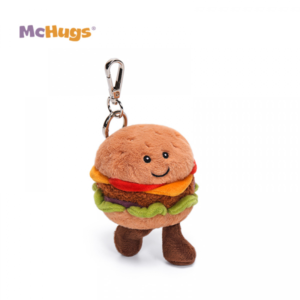 Mchugs Juicy Cheese Burger Bag Charm （マックハグス）ジューシーチーズバーガーバッグチャーム　ハンバーガー　チャーム　