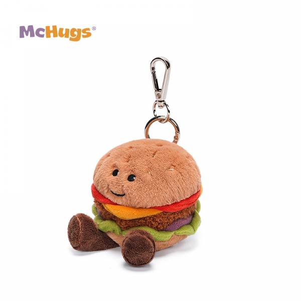 Mchugs Juicy Cheese Burger Bag Charm （マックハグス）ジューシーチーズバーガーバッグチャーム　ハンバーガー　チャーム　