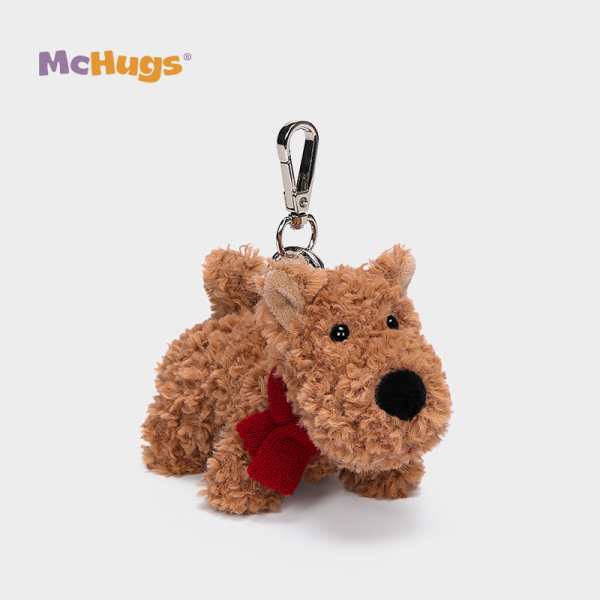 Mchugs Cocoa Westie Bag Charm （マックハグス）ココアウエスティバッグチャーム　赤いマフラー　犬　テリア　チャーム　