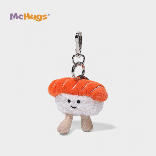 Mchugs Salmon Sushi Bag Charm（マックハグス）サーモンスシバッグチャーム　サーモン　寿司　握り　チャーム　