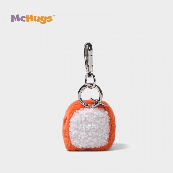 Mchugs Salmon Roll Sushi Bag Charm（マックハグス）サーモンロールスシバッグチャーム　寿司　サーモン巻き　チャーム　