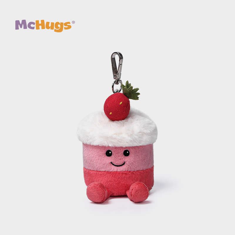 Mchugs Strawberry Cake Bag Charm （マックハグス）ストロベリーケーキバッグチャーム　苺ケーキ　チャーム　