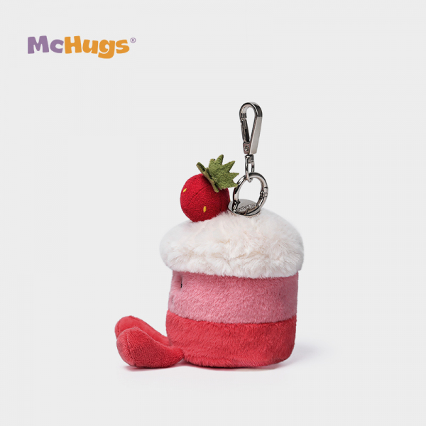 Mchugs Strawberry Cake Bag Charm （マックハグス）ストロベリーケーキバッグチャーム　苺ケーキ　チャーム　