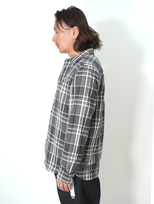 NORTH FACE  USA ネルチェックシャツ - Black