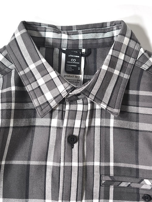 NORTH FACE  USA ネルチェックシャツ - Black