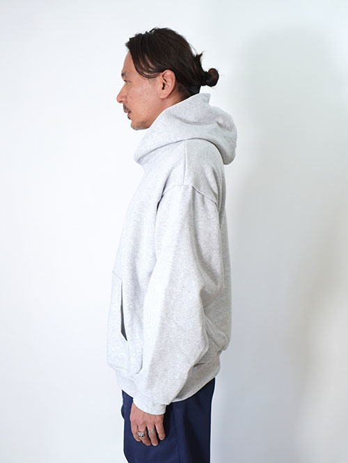 LOS ANGELES APPAREL  14.oz HEAVY FLEECE HOODIE - Grey