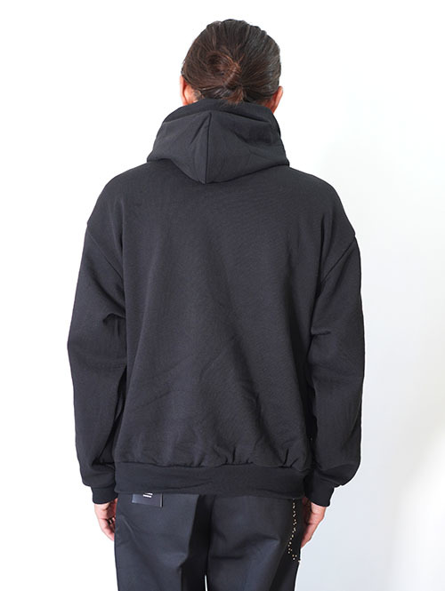 LOS ANGELES APPAREL  14.oz HEAVY FLEECE HOODIE - Black