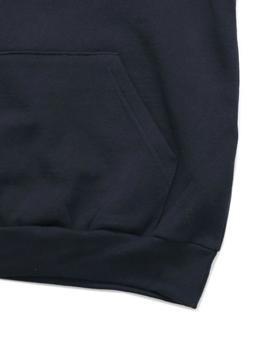 LOS ANGELES APPAREL  14.oz HEAVY FLEECE HOODIE - Black