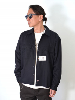 Dickies USA Long Sleeve Work Shirt （ショートモデル）