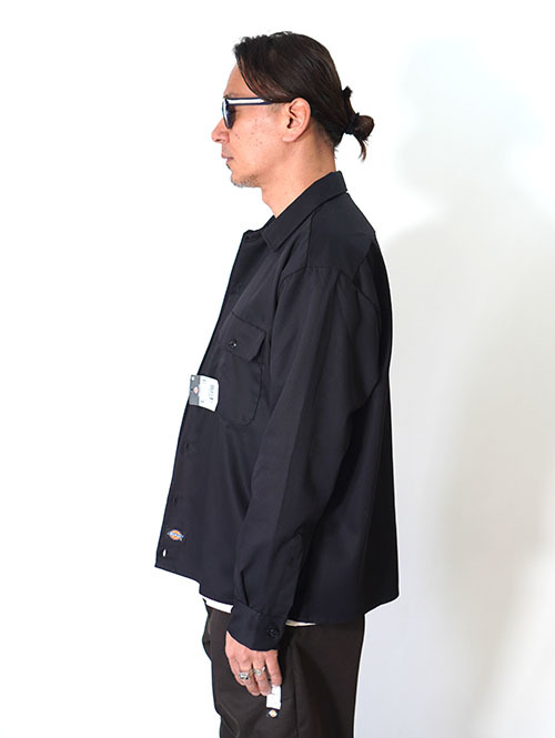 Dickies USA Long Sleeve Work Shirt （ショートモデル）