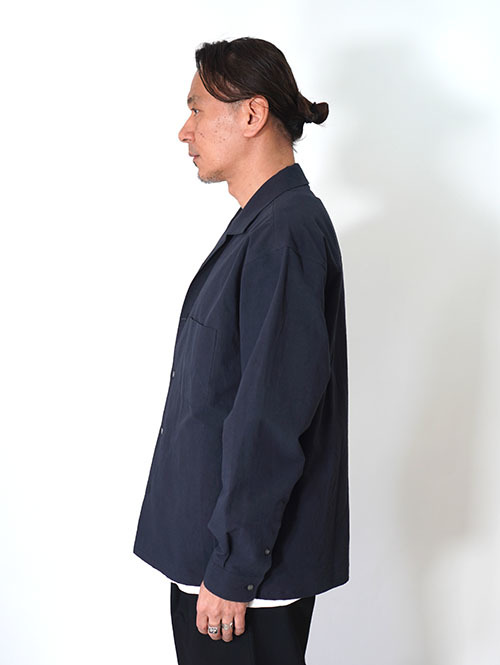 LA MOND  COTTON / LINEN WASHER JACKET
