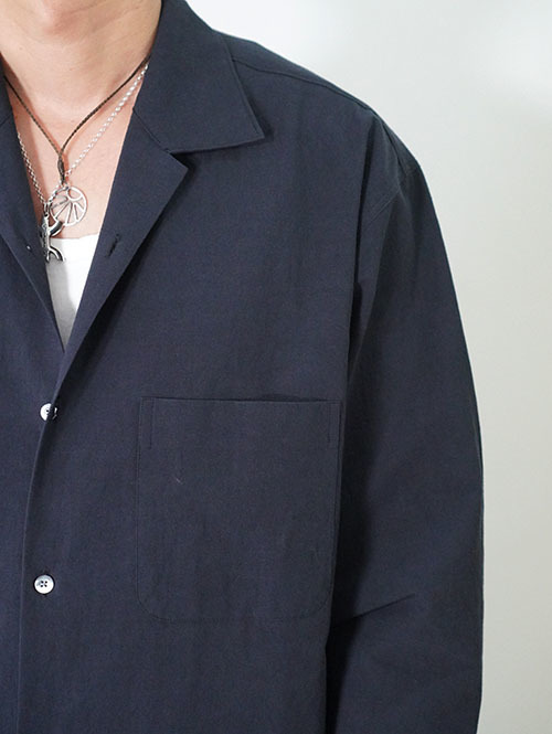 LA MOND  COTTON / LINEN WASHER JACKET