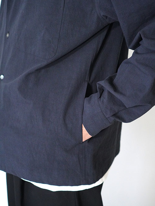 LA MOND  COTTON / LINEN WASHER JACKET