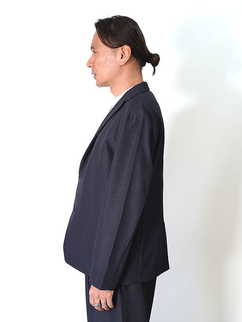 SALUTE HELM  N/Peダブルクロス4WAYストレッチ2Bイージージャケット Charcoal