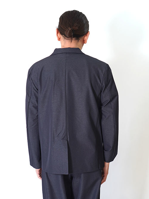 SALUTE HELM  N/Peダブルクロス4WAYストレッチ2Bイージージャケット Charcoal