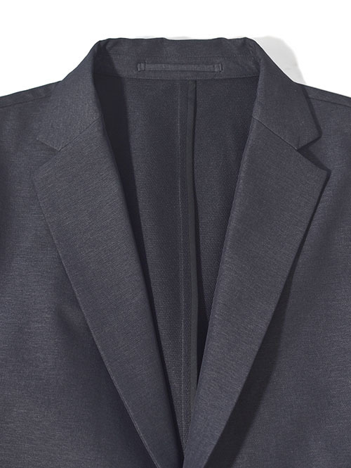 SALUTE HELM  N/Peダブルクロス4WAYストレッチ2Bイージージャケット Charcoal