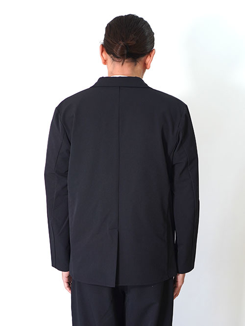 SALUTE HELM  N/Peダブルクロス4WAYストレッチ2Bイージージャケット - Black