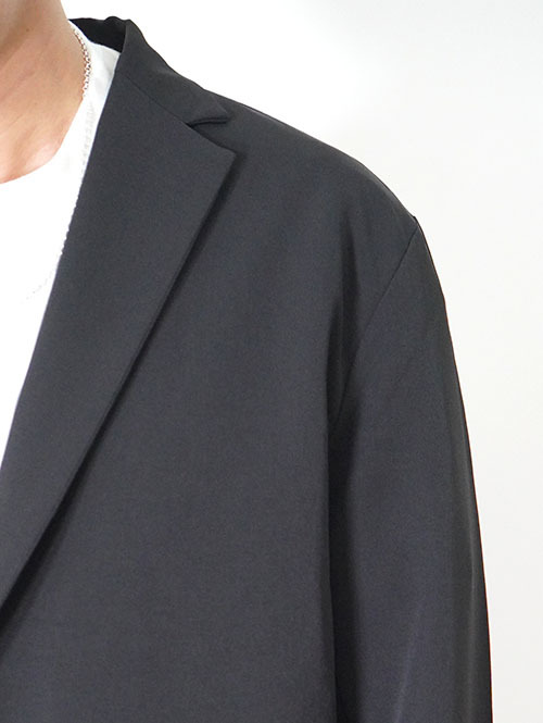 SALUTE HELM  N/Peダブルクロス4WAYストレッチ2Bイージージャケット - Black