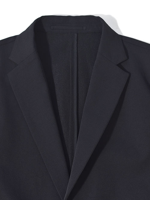 SALUTE HELM  N/Peダブルクロス4WAYストレッチ2Bイージージャケット - Black