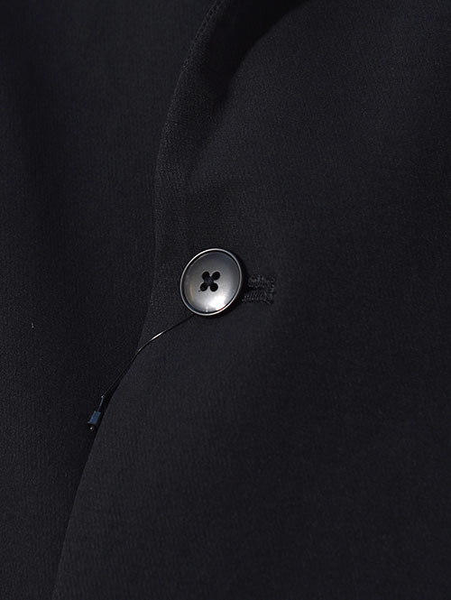 SALUTE HELM  N/Peダブルクロス4WAYストレッチ2Bイージージャケット - Black