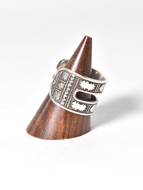 TOUAREG SILVER  2LINE リング