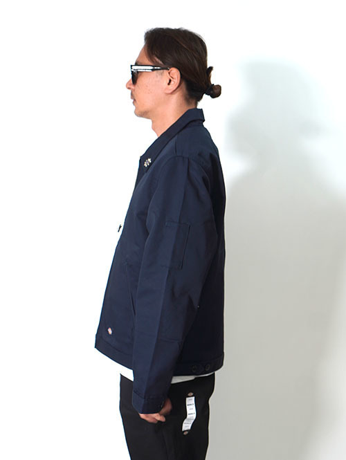 エトフ別注 HTC Dickies Eisenhower Jacket #Flower Stone Navy