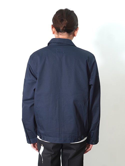エトフ別注 HTC Dickies Eisenhower Jacket #Flower Stone Navy
