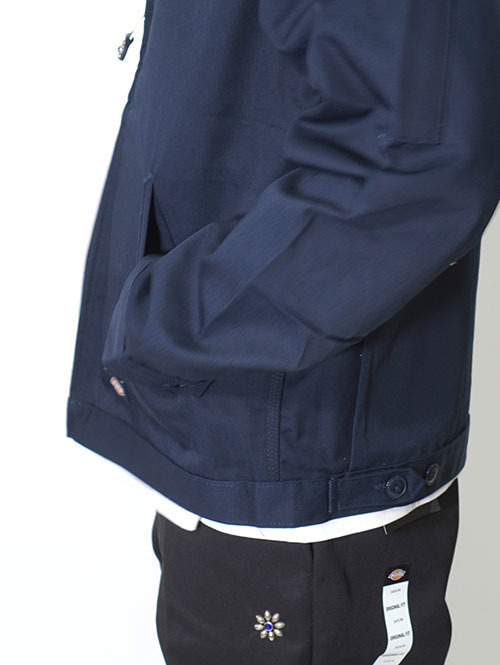 エトフ別注 HTC Dickies Eisenhower Jacket #Flower Stone Navy
