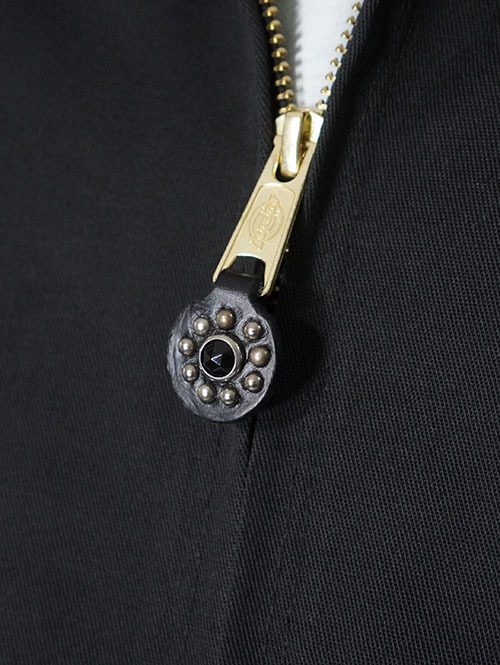 エトフ別注 HTC Dickies Eisenhower Jacket #Flower Stone Black