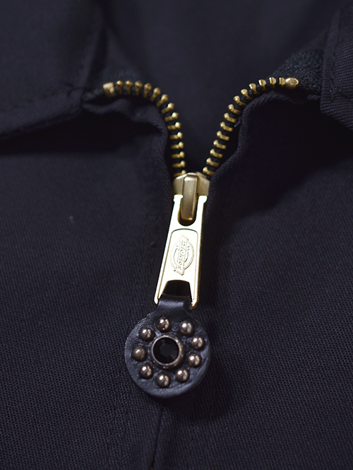 エトフ別注 HTC Dickies Eisenhower Jacket #Flower Stone Black