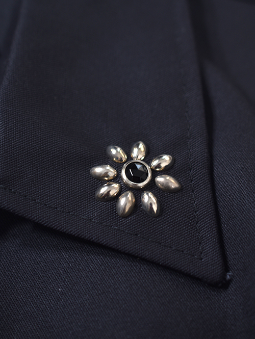 エトフ別注 HTC Dickies Eisenhower Jacket #Flower Stone Black