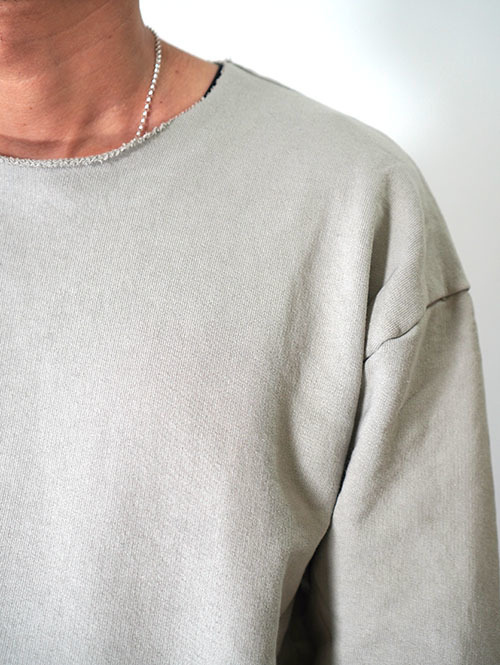 GRAB IN HOLLYWOOD  Vintage French Terry Relax Fit All Cut - Sand