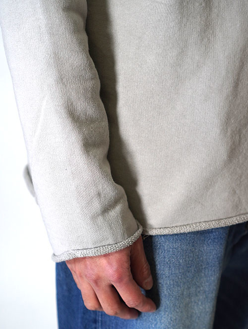 GRAB IN HOLLYWOOD  Vintage French Terry Relax Fit All Cut - Sand