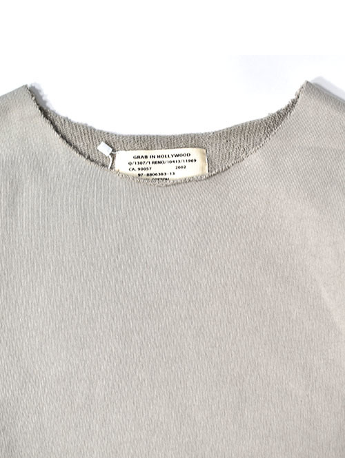 GRAB IN HOLLYWOOD  Vintage French Terry Relax Fit All Cut - Sand