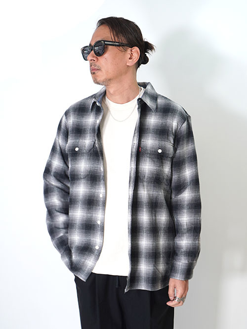Levi's USA オンブレワークシャツ