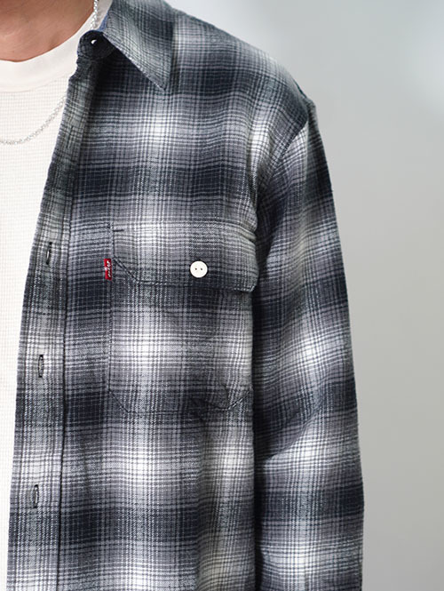 Levi's USA オンブレワークシャツ